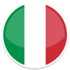 Flag lingua italiana